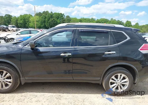 2016 Nissan Rogue Sv из США, поврежденный, VIN KNMAT2MT2GP608888